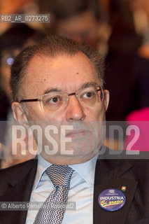 Torino Oval Lingotto, 13.04.13, convegno confindustria, Piccola Industria unitalia Industriale in unEuopa piu forte - nella foto Giorgio Squinzi Presidente Comfindustria ©Alberto Ramella/Rosebud2