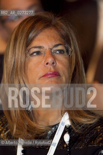 Torino Oval Lingotto, 13.04.13, convegno confindustria, Piccola Industria unitalia Industriale in unEuopa piu forte - nella foto Emma Marcegaglia ©Alberto Ramella/Rosebud2