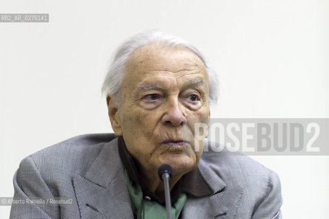 Torino, 16.05.13, Salone Internazionale del Libro 2013, Nella foto: Giorgio Albertazzi ©Alberto Ramella/Rosebud2