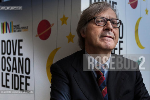 16/05/2013 Torino, Salone Internazionale del Libro 2013, nella foto Vittorio Sgarbi ©Alberto Ramella/Rosebud2