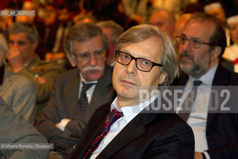 Torino, 16.05.13, Salone Internazionale del Libro 2013, Nella foto: Vittorio Sgarbi ©Alberto Ramella/Rosebud2