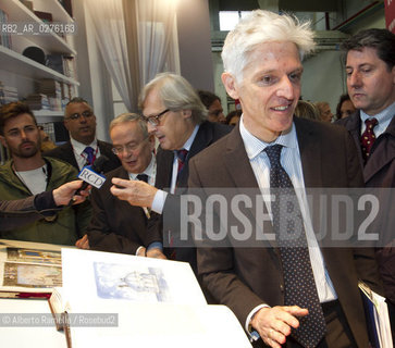 Torino, 16.05.13, Salone Internazionale del Libro 2013, Nella foto: cerimonia iinaugurale,Ministro cultura Massimo Bray ©Alberto Ramella/Rosebud2