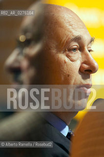 16/05/2013 Torino, Salone Internazionale del Libro 2013, nella foto Paolo Mieli presenta al caffè letterario il libro di Giovanni Russo ©Alberto Ramella/Rosebud2