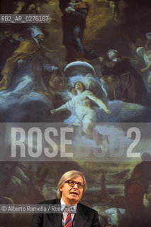 16/05/2013 Torino, Salone Internazionale del Libro 2013, nella foto Vittorio Sgarbi racconta Mattia Preti ©Alberto Ramella/Rosebud2