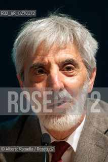 16/05/2013 Torino, Salone Internazionale del Libro 2013, incontro Grafene - materiale delle meraviglie. Nella foto Piero Bianucci ©Alberto Ramella/Rosebud2