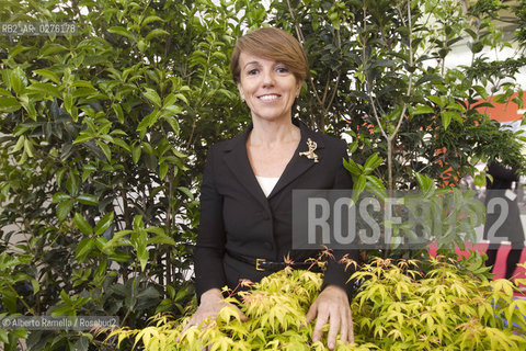 Torino, 16.05.13, Salone Internazionale del Libro 2013, Nella foto: Stefania Sandretto ©Alberto Ramella/Rosebud2