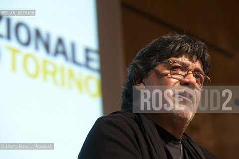 16/05/2013 Torino, Salone Internazionale del Libro 2013, incontro con Luis Sepulveda. ©Alberto Ramella/Rosebud2