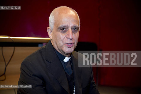 16/05/2013 Torino, Salone Internazionale del Libro. Nella foto Monsignor Fisichella ©Alberto Ramella/Rosebud2