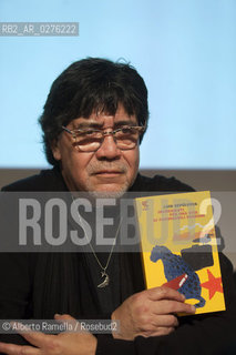 16/05/2013 Torino, Salone Internazionale del Libro 2013, nella foto Luis Sepulveda ©Alberto Ramella/Rosebud2