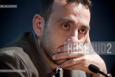 16/05/2013 Torino, Salone Internazionale del Libro. Nella foto Jerome Ferrari ©Alberto Ramella/Rosebud2