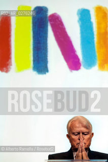 17/05/2013 Torino, Salone Internazionale del Libro 2013. Le mafie in Italia, un dizionario enciclopedico nella foto Giancarlo Caselli ©Alberto Ramella/Rosebud2