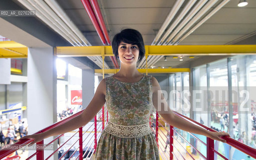 17.05.13 Torino, Salone Internazionale del Libro 2013, Nella foto: la scrittrice iraniana, residente a Torino, SAHAR DELIJANI ©Alberto Ramella/Rosebud2