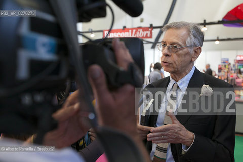 17/05/2013 Torino, Salone Internazionale del Libro 2013, Ernesto Ferrero ©Alberto Ramella/Rosebud2