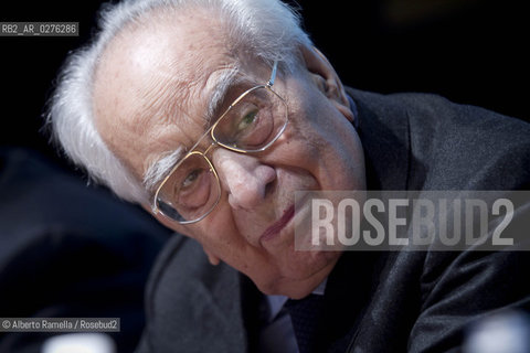 16/05/2013 Torino, Salone Internazionale del Libro. Nella foto Emilio Colombo ©Alberto Ramella/Rosebud2