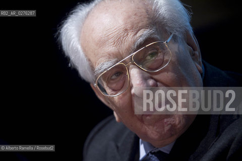 16/05/2013 Torino, Salone Internazionale del Libro. Nella foto Emilio Colombo ©Alberto Ramella/Rosebud2