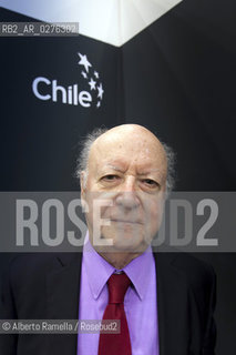 16/05/2013 Torino, Salone Internazionale del Libro 2013, nella foto Jorge Edwards ©Alberto Ramella/Rosebud2