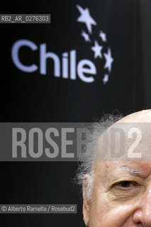 16/05/2013 Torino, Salone Internazionale del Libro 2013, nella foto Jorge Edwards ©Alberto Ramella/Rosebud2