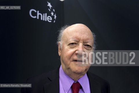 16/05/2013 Torino, Salone Internazionale del Libro 2013, nella foto Jorge Edwards ©Alberto Ramella/Rosebud2