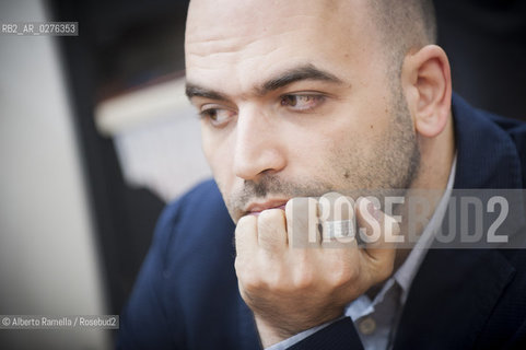 18/05/2013 Torino, Salone Internazionale del Libro. Nella foto Roberto Saviano. ©Alberto Ramella/Rosebud2