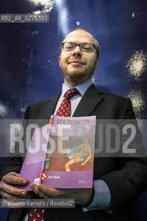 18/05/2013 Torino, Salone Internazionale del Libro 2013, omaggio ad Aleksandr Solzenicyn nella foto: Stefan Solzenicyn ©Alberto Ramella/Rosebud2