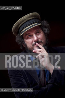 18/05/2013 Torino, Salone Internazionale del Libro. Nella foto Vinicio Capossela ©Alberto Ramella/Rosebud2