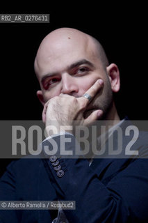 18/05/2013 Torino, Salone Internazionale del Libro. Nella foto Agenda Futuro LEspresso Roberto Saviano ©Alberto Ramella/Rosebud2