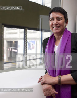 18.05.13 Torino, Salone Internazionale del Libro 2013, Nella foto: la scrittrice marocchina Jamila Hassouni ©Alberto Ramella/Rosebud2