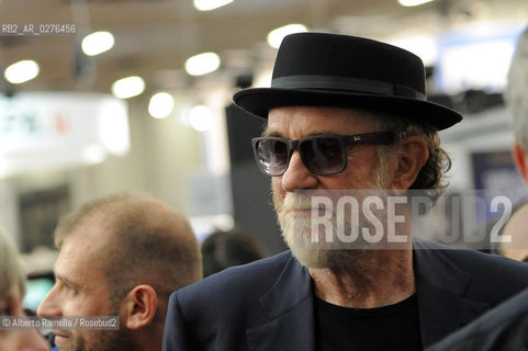 18/05/2013 Torino, Salone internazionaledel libro 2013.Nella foto Francesco De Gregori ©Alberto Ramella/Rosebud2