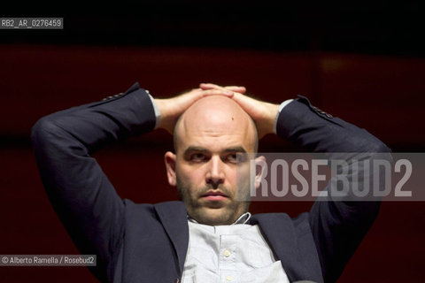 18.05.13 Torino, Salone Internazionale del Libro 2013, Nella foto: evento agenda futuro, con Roberto Saviano e Umberto Eco ©Alberto Ramella/Rosebud2