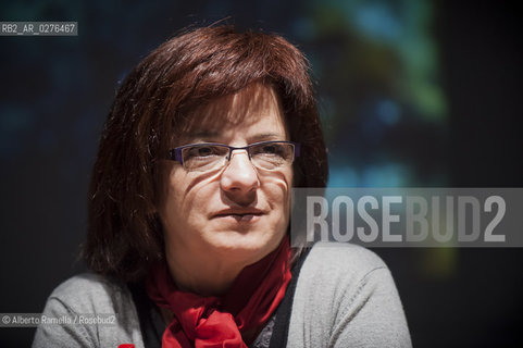 18/05/2013 Torino, Salone Internazionale del Libro. Nella foto Blanca Busquets. ©Alberto Ramella/Rosebud2