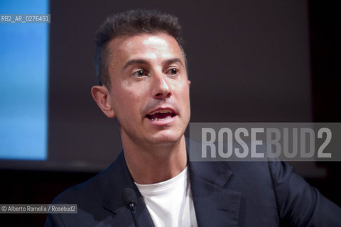 18/05/2013 Torino, Salone Internazionale del Libro. Nella foto Federico Grom ©Alberto Ramella/Rosebud2