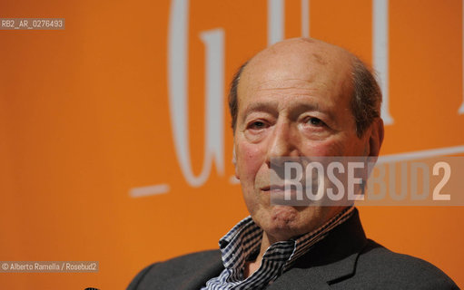 18/05/2013 Torino, Salone internazionaledel libro 2013.Nella foto Giorgio Pressburger ©Alberto Ramella/Rosebud2