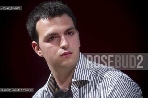 18/05/2013 Torino, Salone Internazionale del Libro. Nella foto Gregory Alessio ©Alberto Ramella/Rosebud2