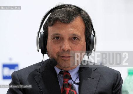 18/05/2013 Torino, Salone internazionaledel libro 2013.Nella foto Piero Chiambretti ©Alberto Ramella/Rosebud2