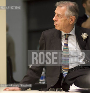 18.05.13 Torino, Salone Internazionale del Libro 2013, Nella foto: CAFFE LETTERARIO, Incontro con Sahar Delijani con Paola Mastracola nella foto Ernesto Ferrero ©Alberto Ramella/Rosebud2