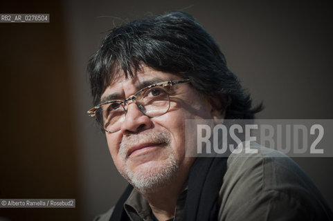 18/05/2013 Torino, Salone Internazionale del Libro. Nella foto: Luis Sepulveda ©Alberto Ramella/Rosebud2