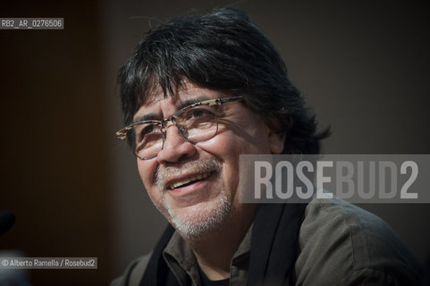 18/05/2013 Torino, Salone Internazionale del Libro. Nella foto: Luis Sepulveda ©Alberto Ramella/Rosebud2