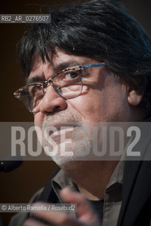 18/05/2013 Torino, Salone Internazionale del Libro. Nella foto: Luis Sepulveda ©Alberto Ramella/Rosebud2