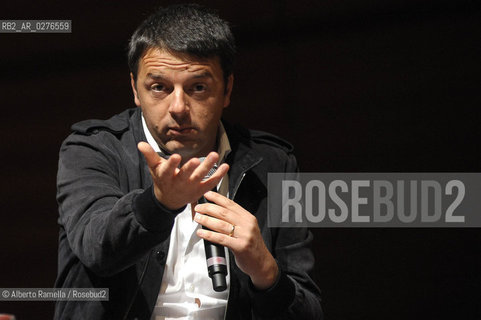 18.05.13 Torino, Salone Internazionale del Libro 2013, Nella foto: Incontro con Matteo Renzi ©Alberto Ramella/Rosebud2