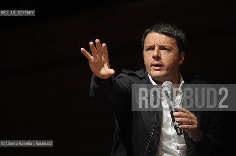 18.05.13 Torino, Salone Internazionale del Libro 2013, Nella foto: Incontro con Matteo Renzi ©Alberto Ramella/Rosebud2