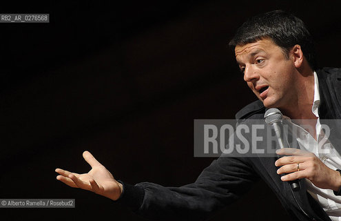 18.05.13 Torino, Salone Internazionale del Libro 2013, Nella foto: Incontro con Matteo Renzi ©Alberto Ramella/Rosebud2