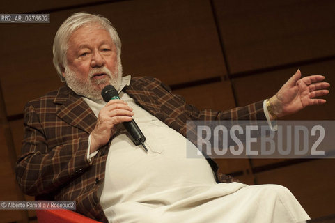 18.05.13 Torino, Salone Internazionale del Libro 2013, Nella foto: Incontro con Paolo Villaggio ©Alberto Ramella/Rosebud2