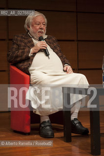 18.05.13 Torino, Salone Internazionale del Libro 2013, Nella foto: Incontro con Paolo Villaggio ©Alberto Ramella/Rosebud2