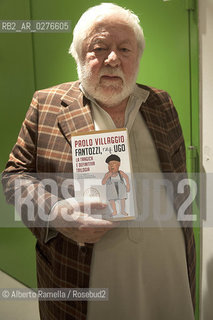 18.05.13 Torino, Salone Internazionale del Libro 2013, Nella foto: Incontro con Paolo Villaggio ©Alberto Ramella/Rosebud2