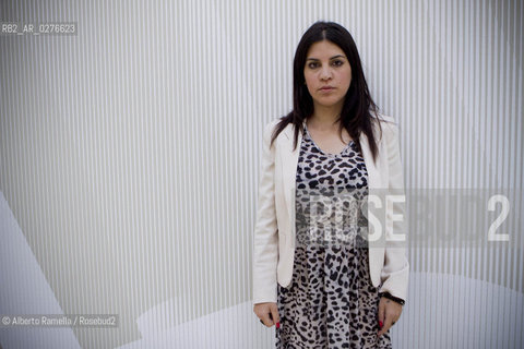 19/05/2013 Torino, Salone Internazionale del Libro. Nella foto Lina Ben Mhenni ©Alberto Ramella/Rosebud2