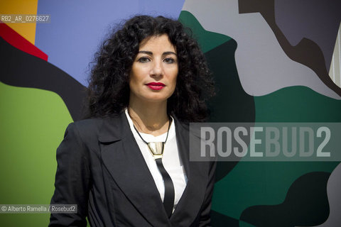 19/05/2013 Torino, Salone Internazionale del Libro. Nella foto Joumana Haddad ©Alberto Ramella/Rosebud2
