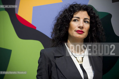 19/05/2013 Torino, Salone Internazionale del Libro. Nella foto Joumana Haddad ©Alberto Ramella/Rosebud2