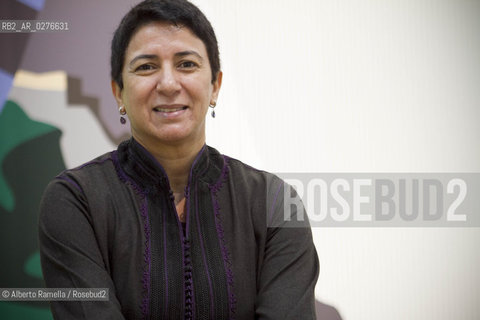 19/05/2013 Torino, Salone Internazionale del Libro. Nella foto Jamila Hassoune ©Alberto Ramella/Rosebud2