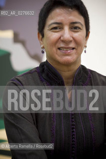 19/05/2013 Torino, Salone Internazionale del Libro. Nella foto Jamila Hassoune ©Alberto Ramella/Rosebud2
