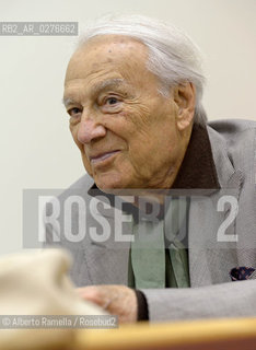 Torino, 16.05.13, Salone Internazionale del Libro 2013 - nella foto: Giorgio Albertazzi ©Alberto Ramella/Rosebud2